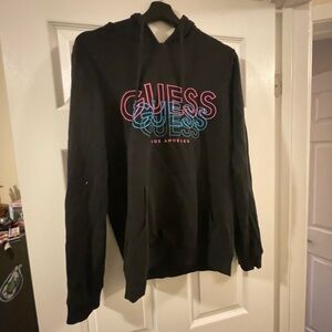 black guess hoodie